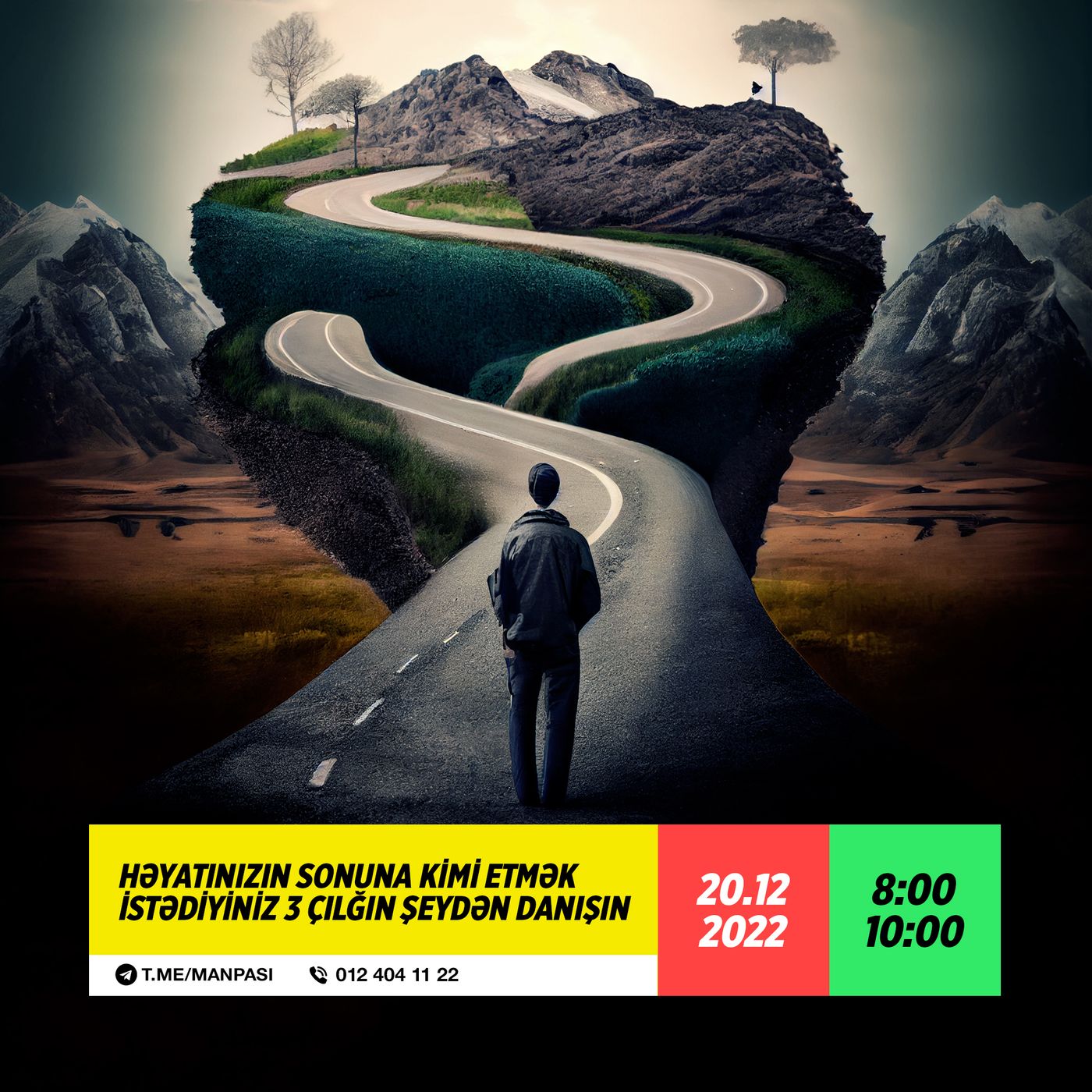 Həyatınızın sonuna kimi etmək istədiyiniz 3 çılğın şey 20.12.2022