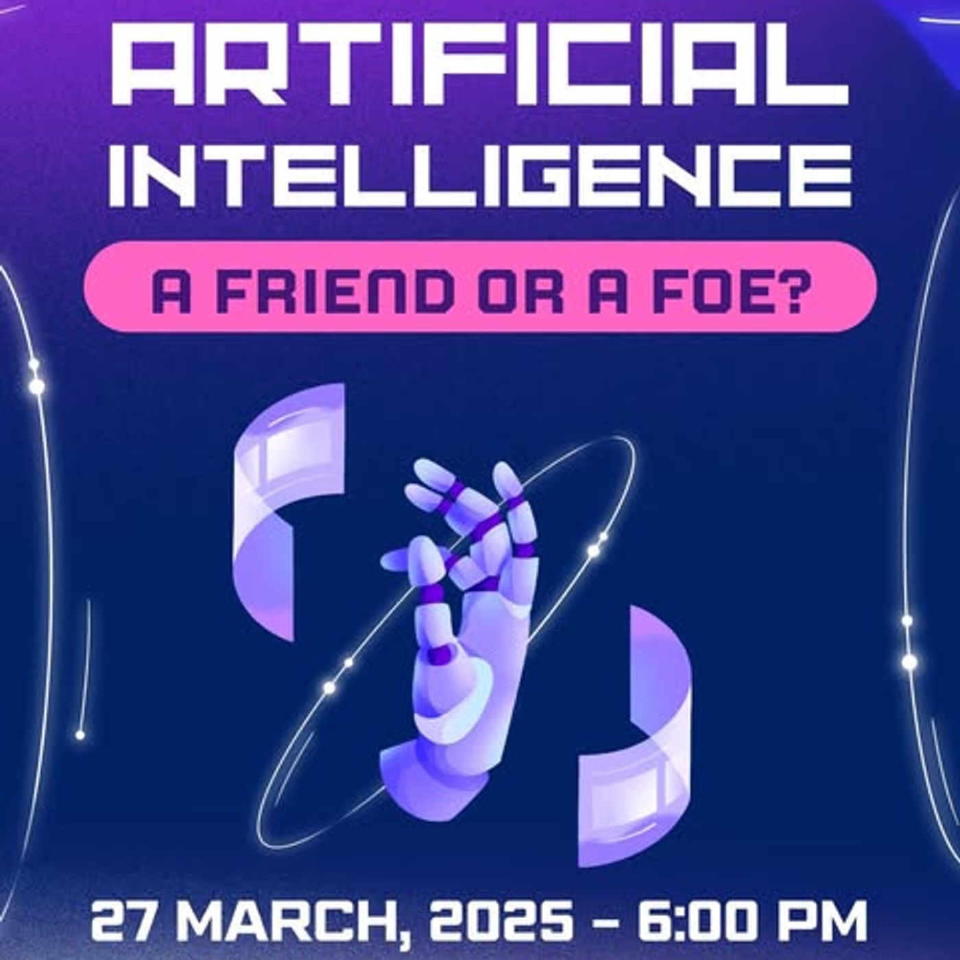 AI: A FRIEND OR A FOE? podcast artwork