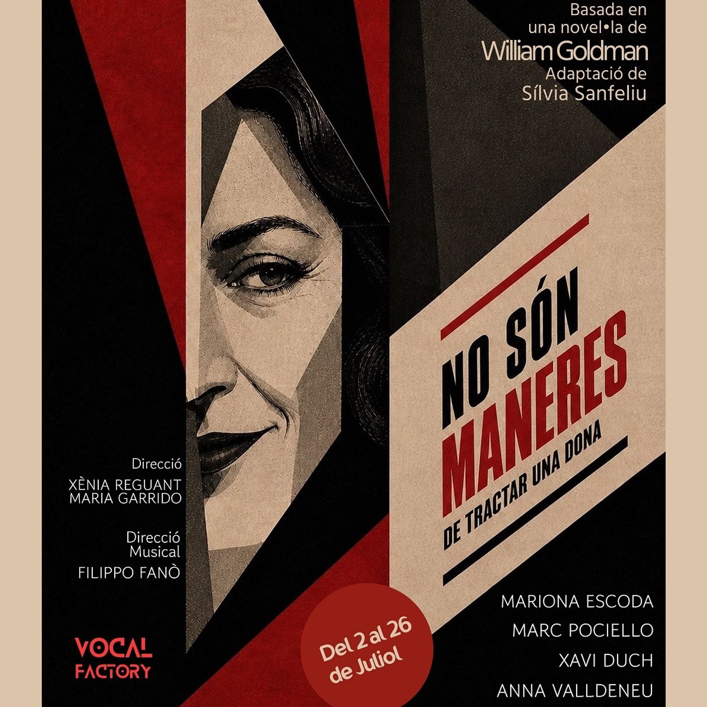 Parlem amb Xavi Duch i Marc Pociello, intèrprets del musical 'No són maneres de tractar una dona', Teatre Gaudí episode artwork