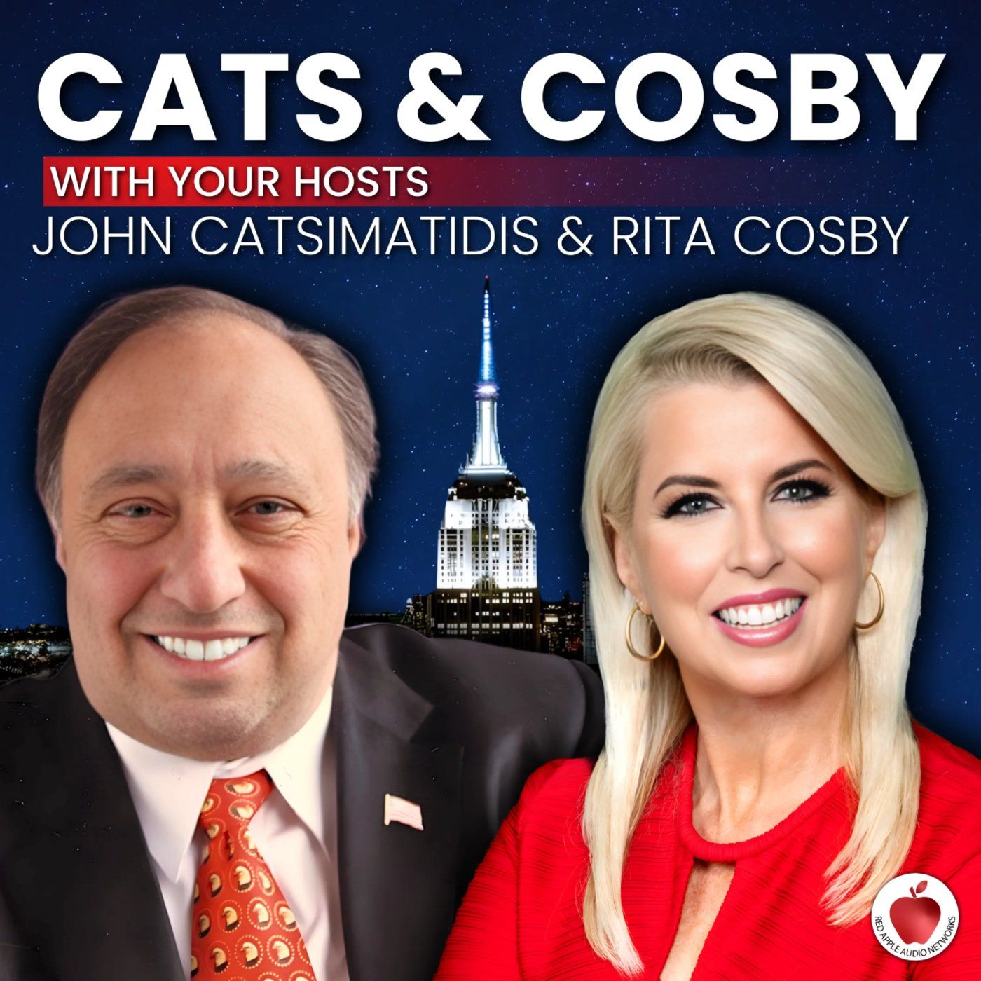 Artwork for Cats & Cosby with John Catsimatidis and Rita Cosby
