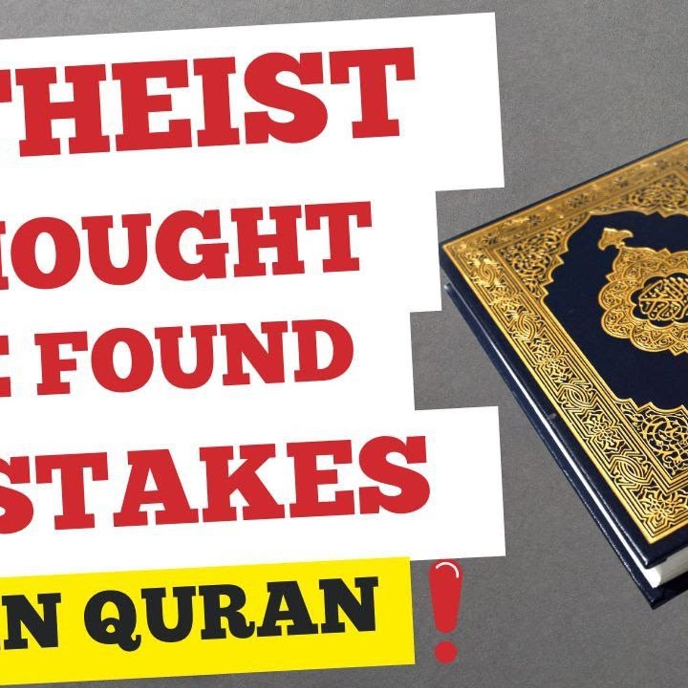Atheist Thought he found mistakes in Quran | Ustadh AbdulAziz Al-Haqqan حفظه الله episode artwork