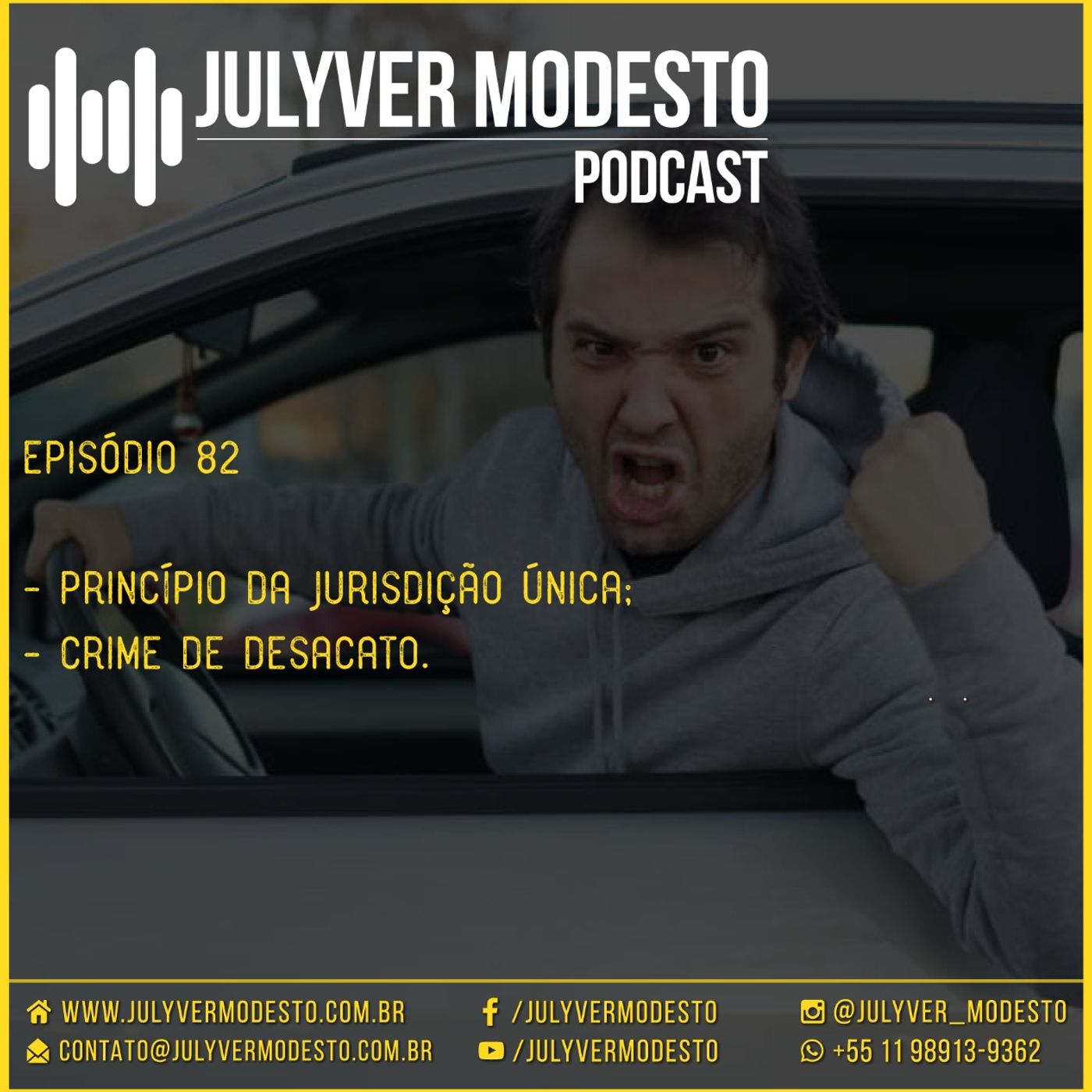 Trânsito, por Julyver Modesto
