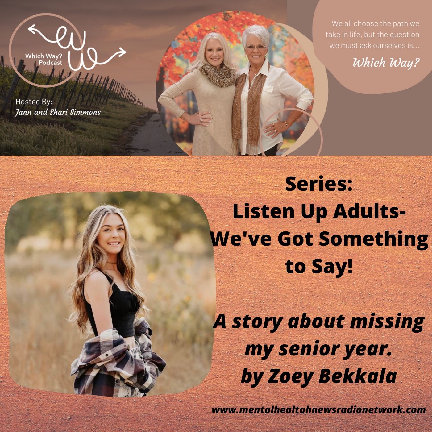 Listen Up Adults! - We’ve got something to say! (A story about missing my senior year) episode artwork