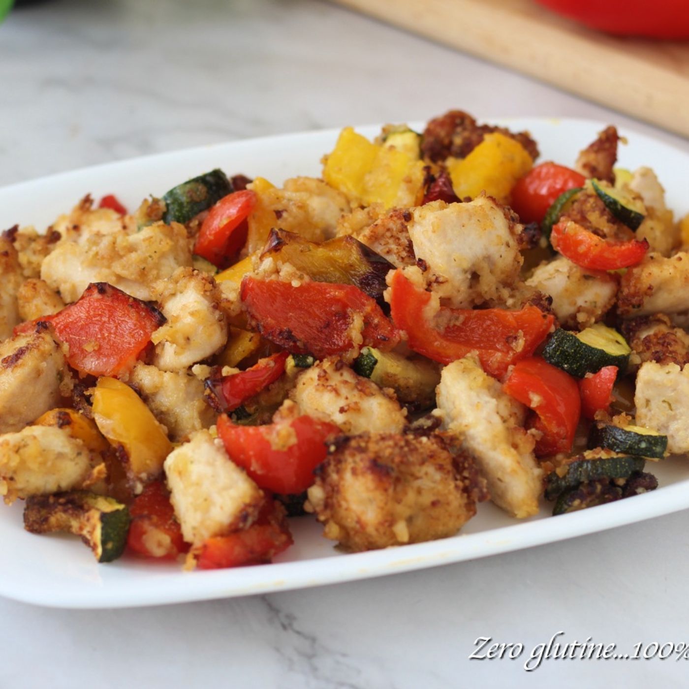 Bocconcini di pollo con verdure in friggitrice ad aria episode artwork
