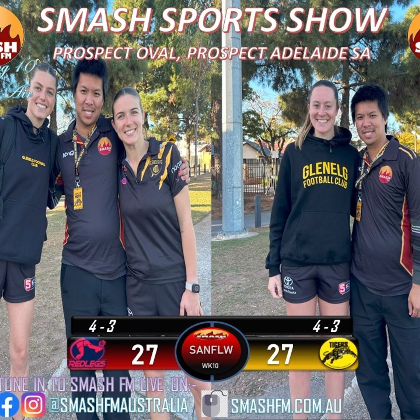 SSS10THYR: Glenelg FC SANFLW24 Wk10 Post Game Interviews 180524