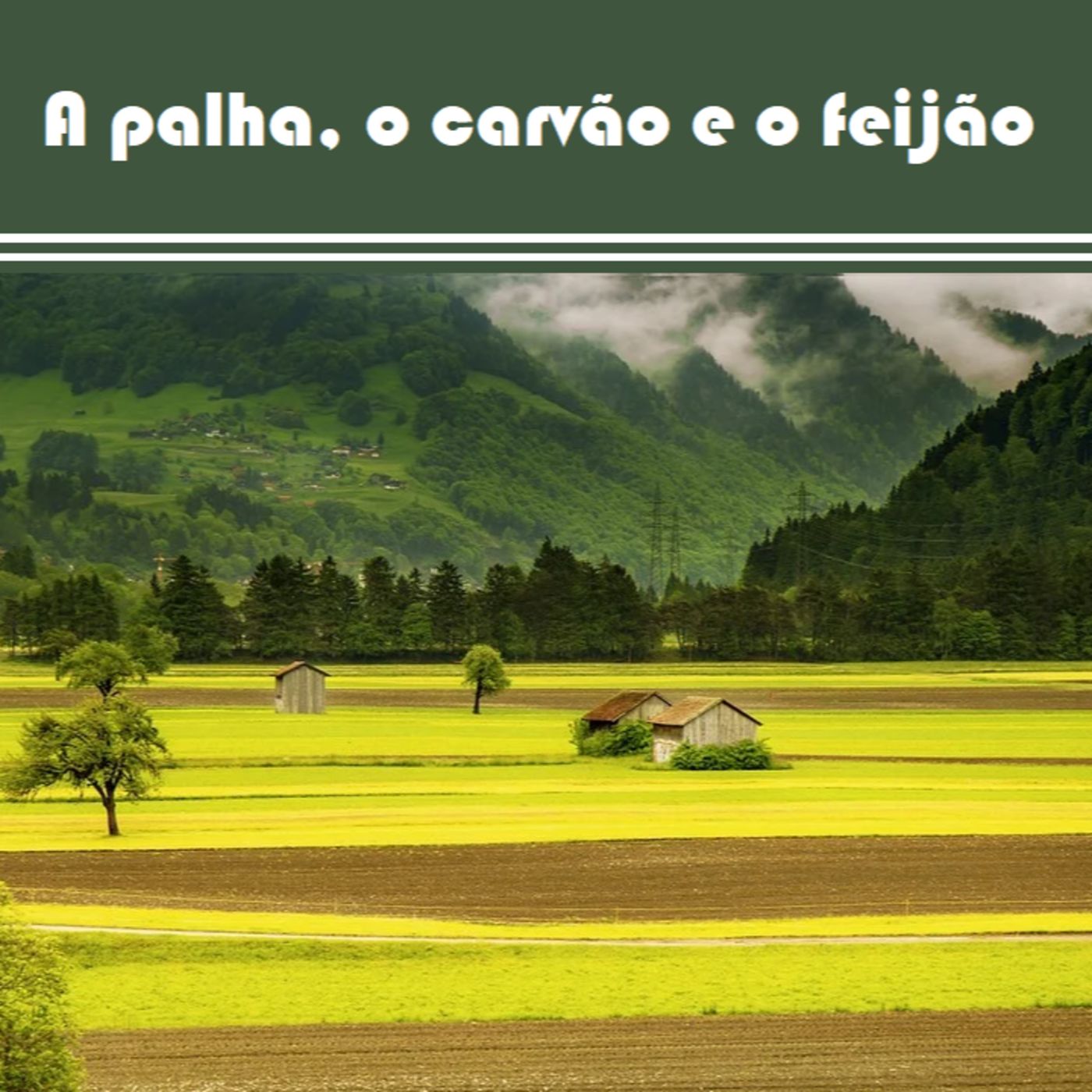 A palha, o carvão e o feijão