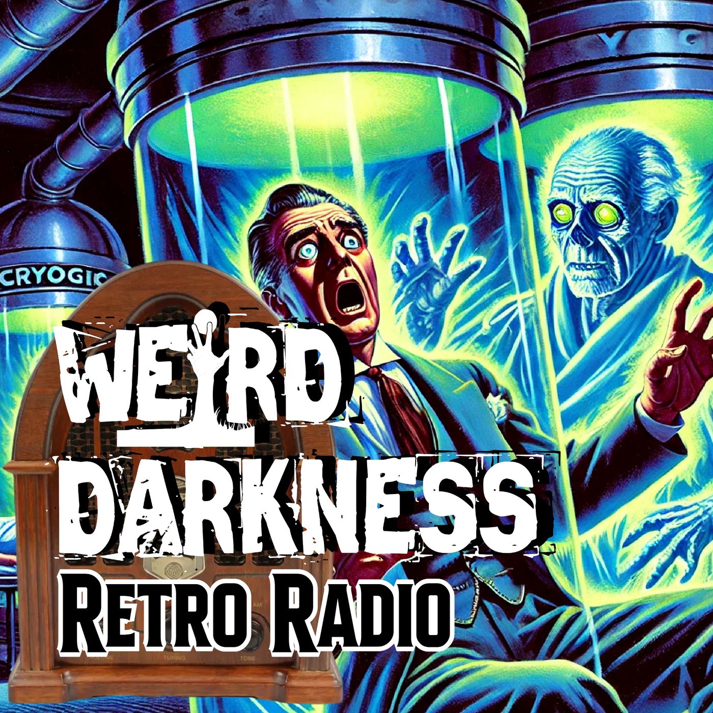 CAN YOU BE CRYOGENICALLY FROZEN THEN POSSESSED BY A GHOST?: + More #RetroRadio EP0297 #WeirdDarkness