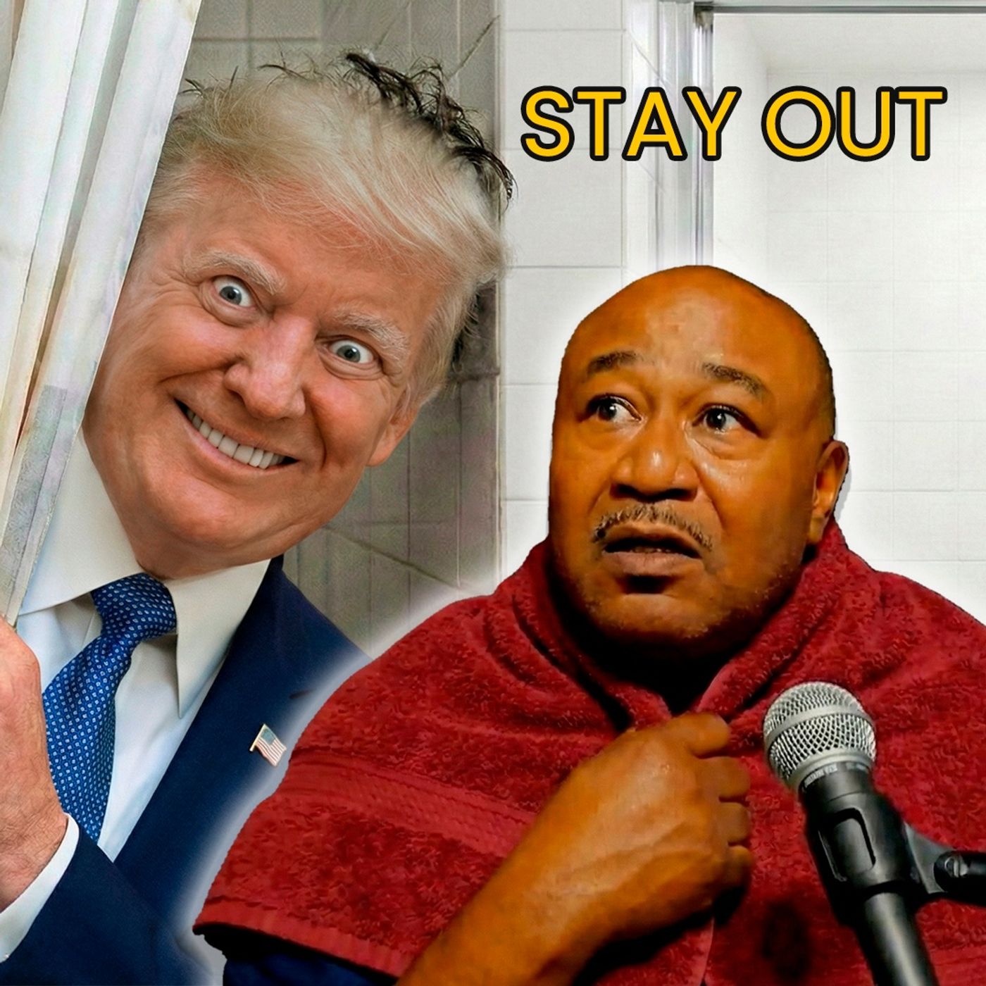 Donald Trump is in your shower - and this time he's right! Donald Trump is in your shower - and this time he's right!