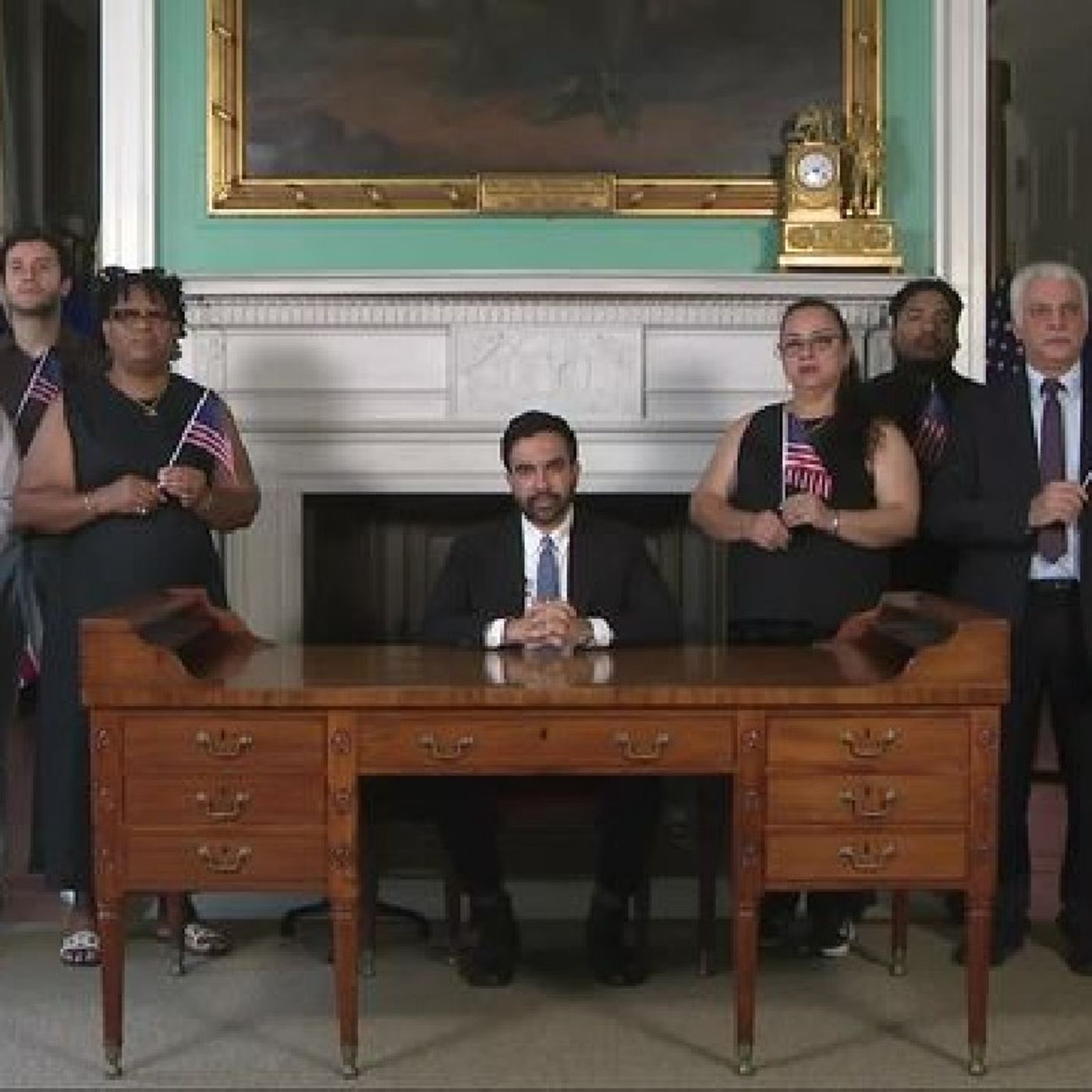 JUST IN: NYC Mayor Zohran Mamdani used America’s 250th anniversary to sharply criticize the country, accusing the U.S. of allowing children episode artwork