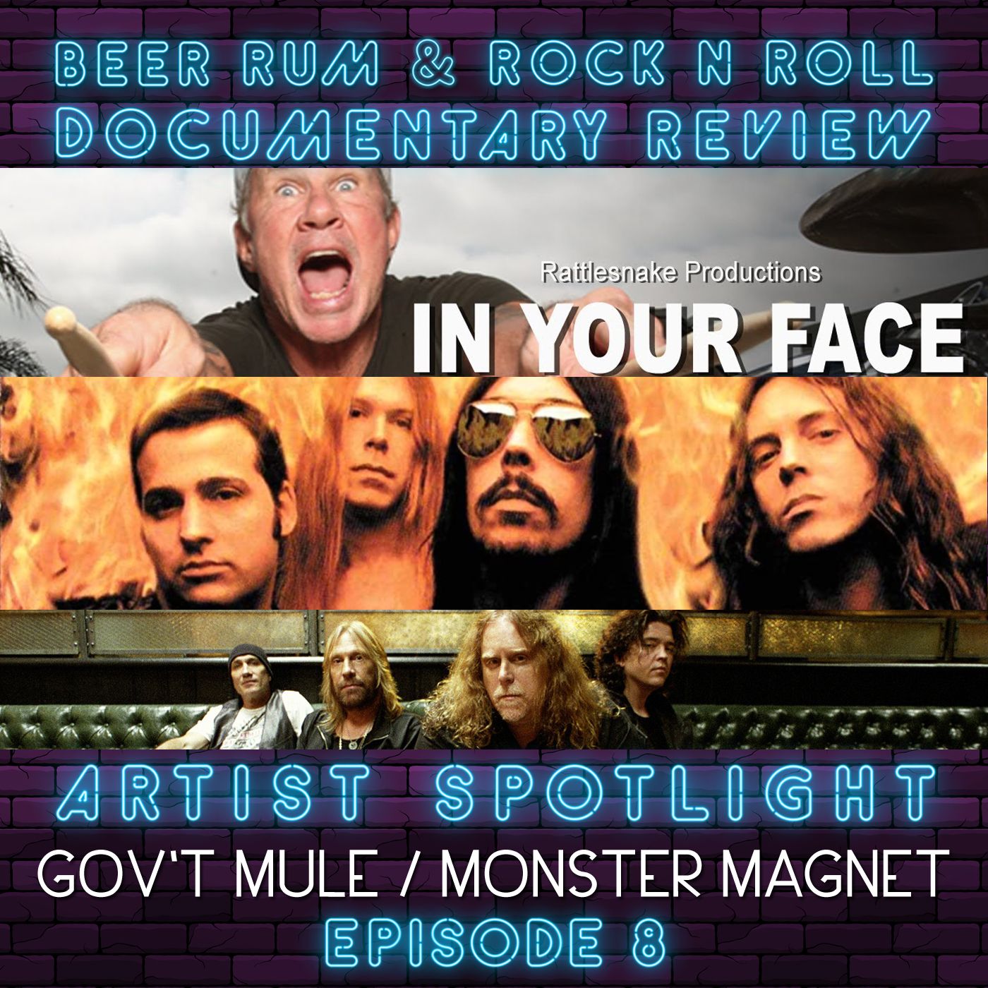 Episode 8 | NEIL ZLOZOWER DOCUMENTARY / RIVAL SONS 'FERAL ROOTS' ALBUM REVIEW plus GOV'T MULE / MONSTER MAGNET ARTIST SPOTLIGHT episode artwork