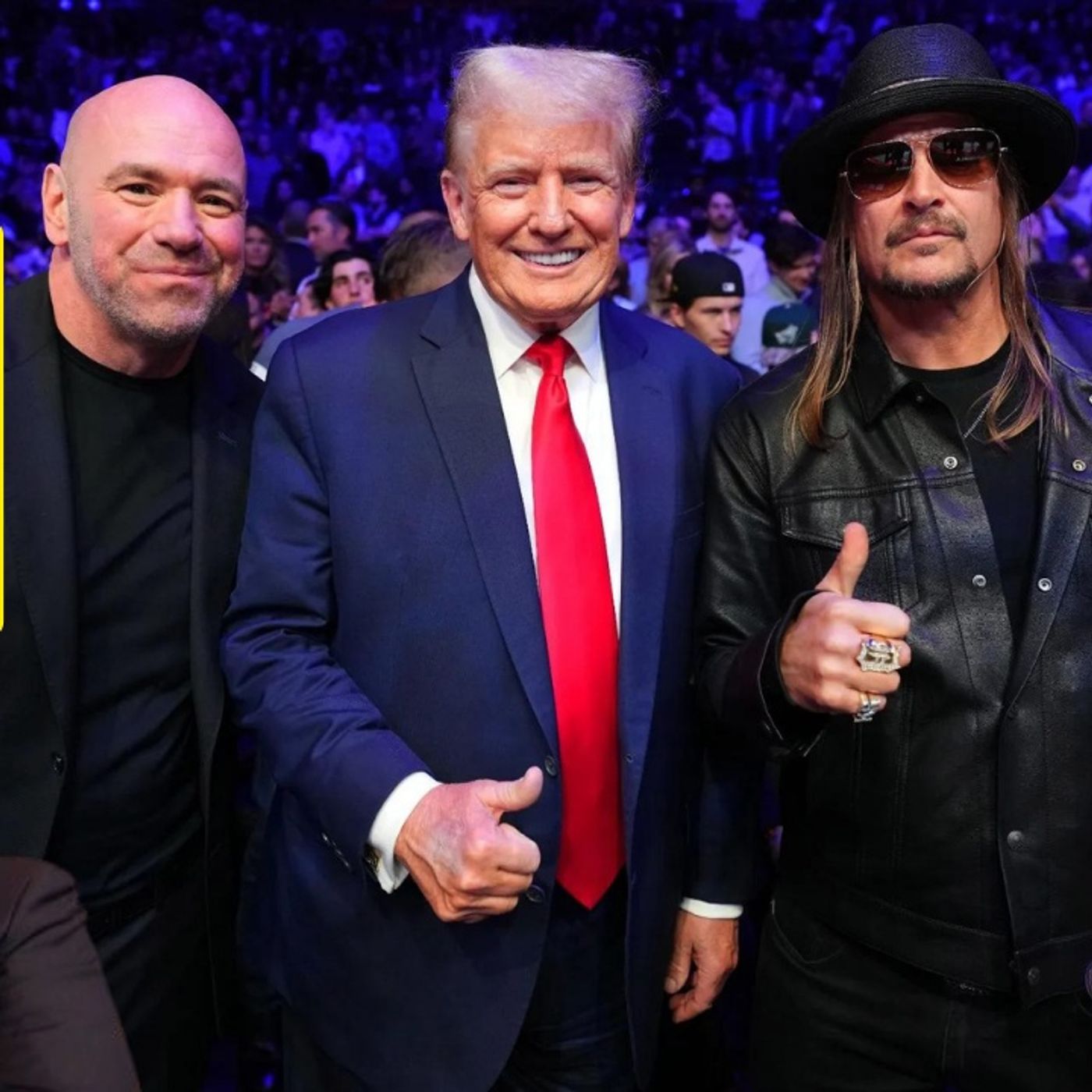 UFC Fans Love Trump