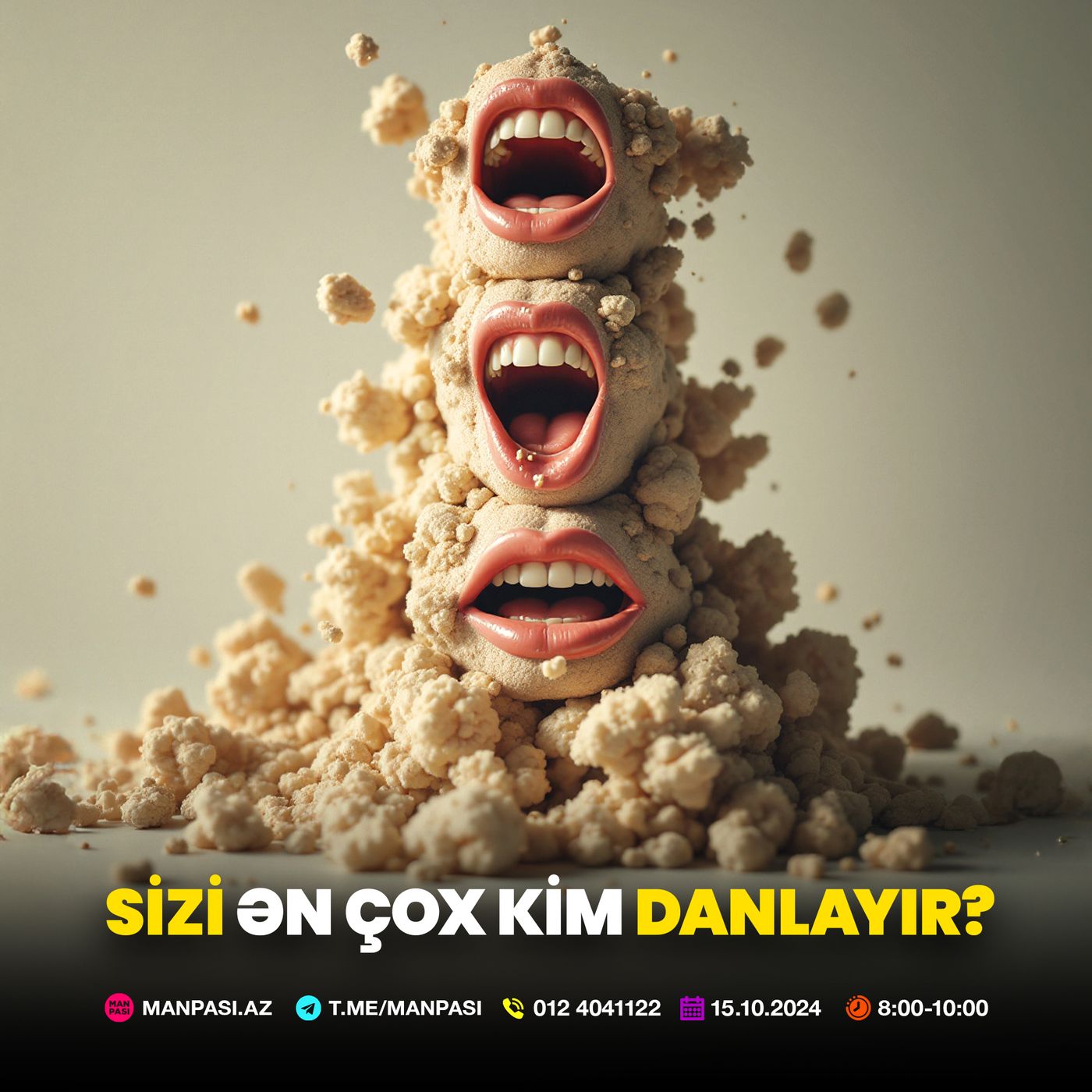 Sizi ən çox kim danlayır? 15.10.2024