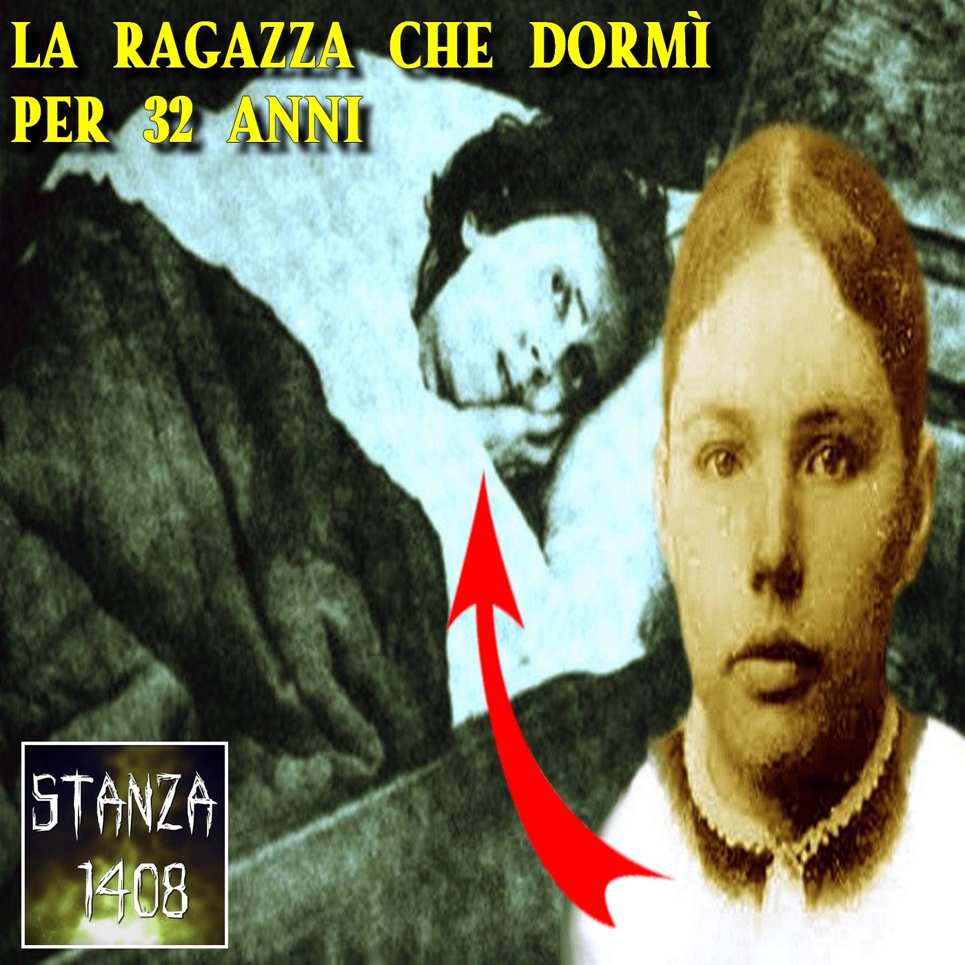 LA RAGAZZA CHE DORMÌ PER 32 ANNI - Il bizzarro caso di Karolina Olsson (Stanza 1408 Podcast) episode artwork