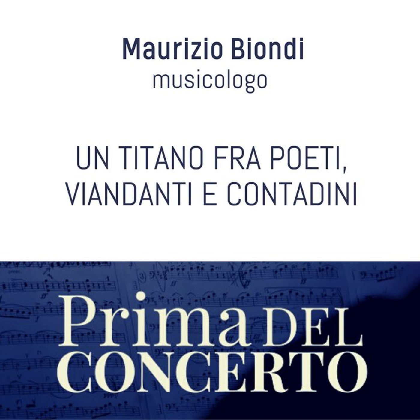 Prima del concerto - conferenze dedicate ai grandi capolavori della musica classica