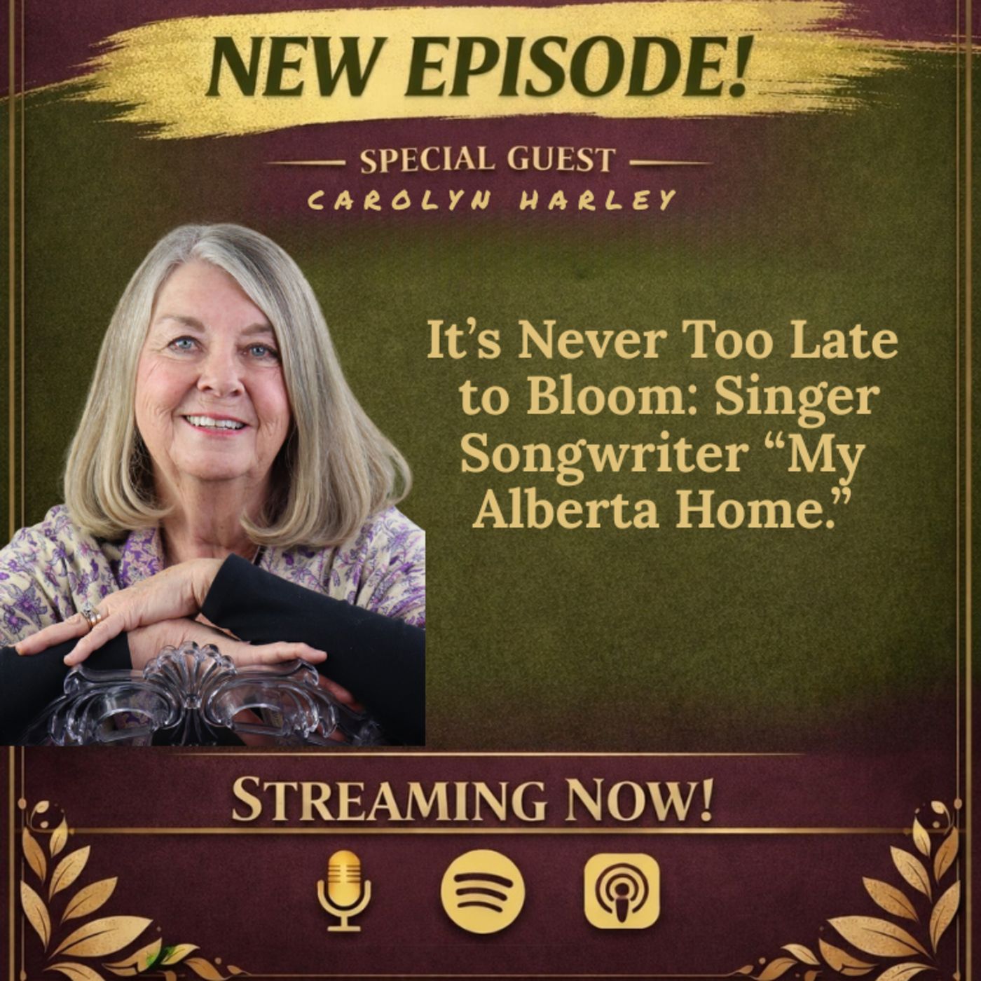 Miss Liz Serves: Carolyn Harley (Song My Alberta Home) episode artwork
