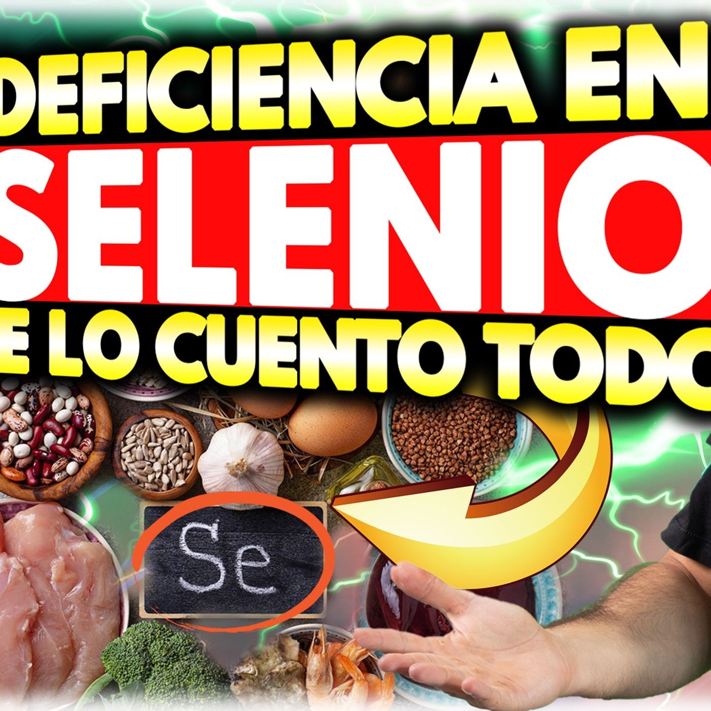 😲Esto es lo que ocurre en tu Organismo cuando tienes Bajos Niveles de SELENIO [+ Lista de Alimentos]