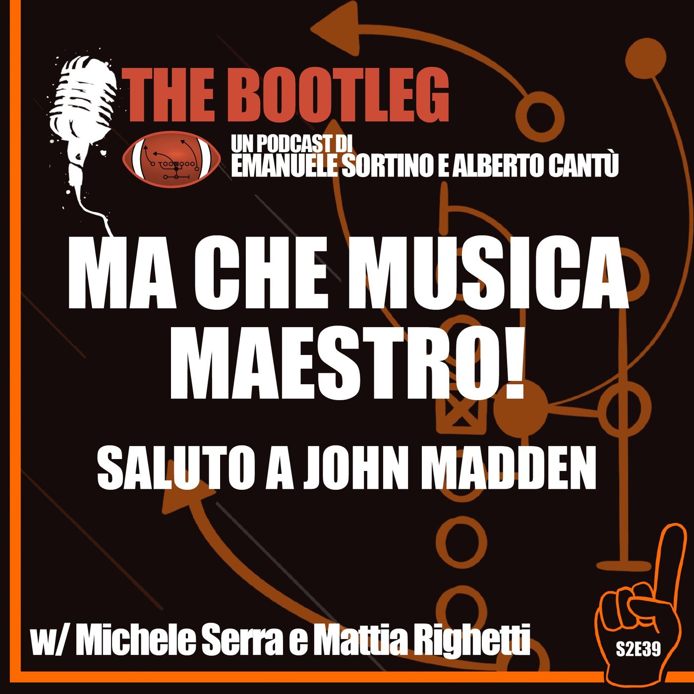 The Bootleg S2E39 - Ma che musica Maestro! (saluto a John Madden) w/M. Serra e M. Righetti episode artwork