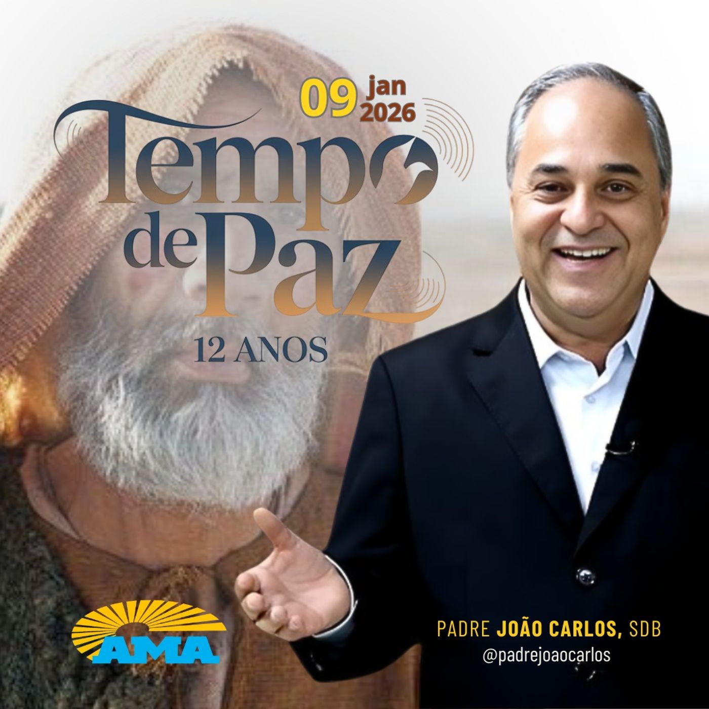 09/01/26 - Programa Padre João Carlos | Tempo de Paz