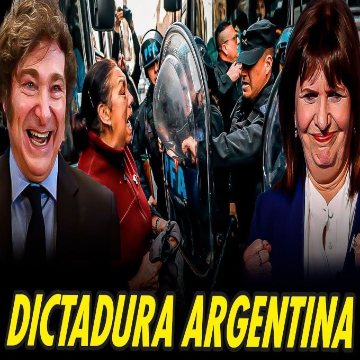 Argentina estalla. si esto no es una dictadura qué es? episode artwork