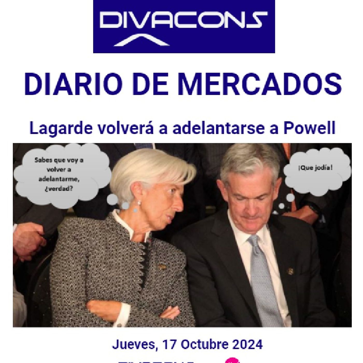 PODCAST DIARIO DE MERCADOS Jueves 17 Octubre 2024 episode artwork