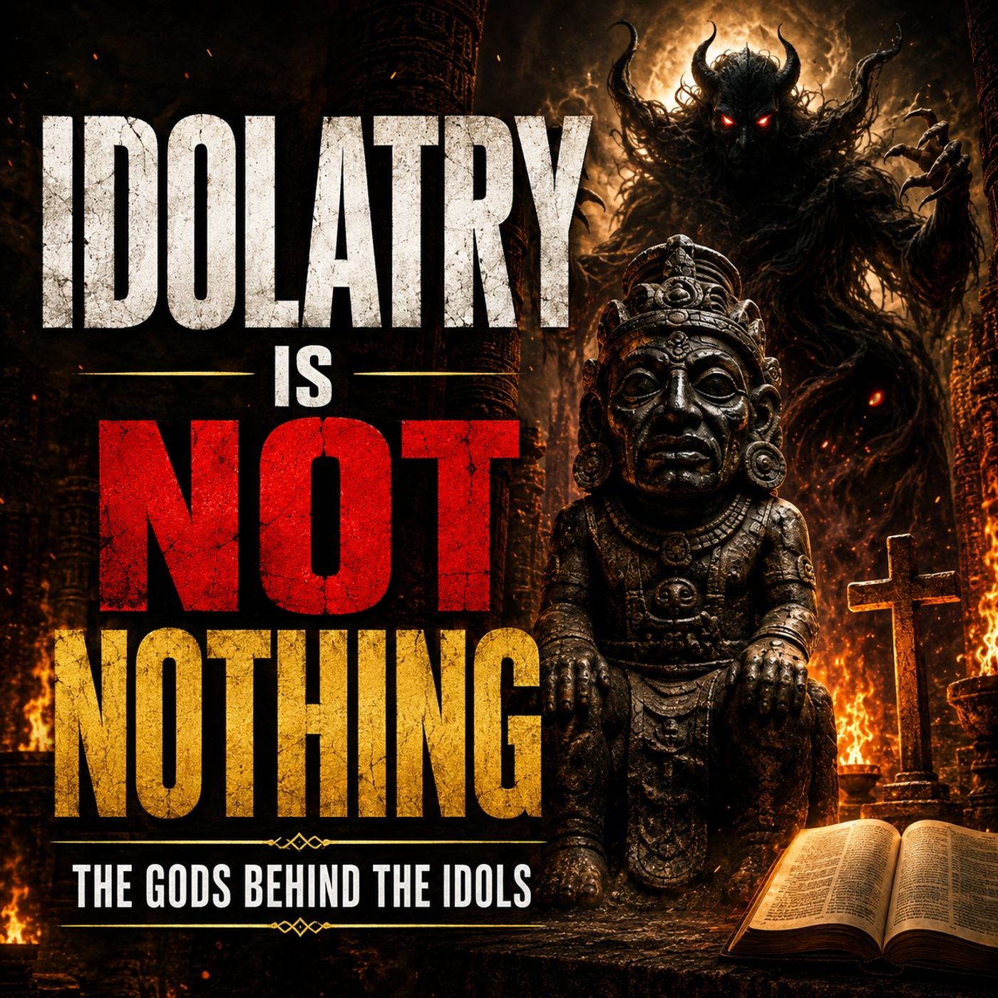 Idolatry Is Not Worshiping Nothing | The Real Powers Behind the Idols
