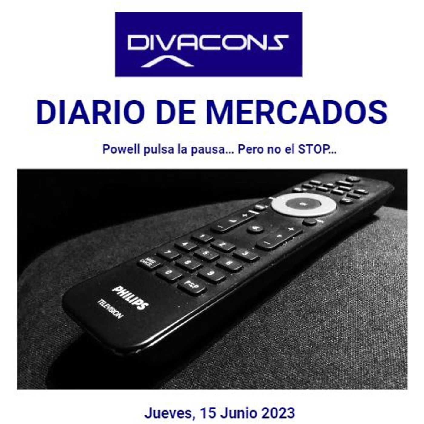 PODCAST DIARIO DE MERCADOS Jueves 15 Junio episode artwork