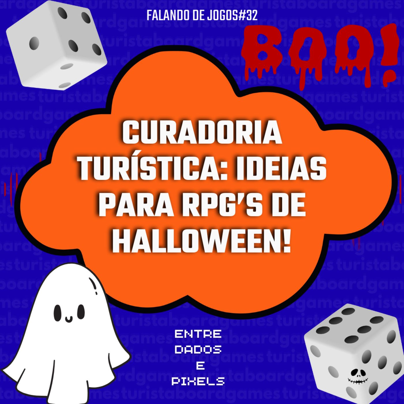 EP 41 - Curadoria turística: ideias para rpg’s de halloween! - Falando de Jogos #32 episode artwork