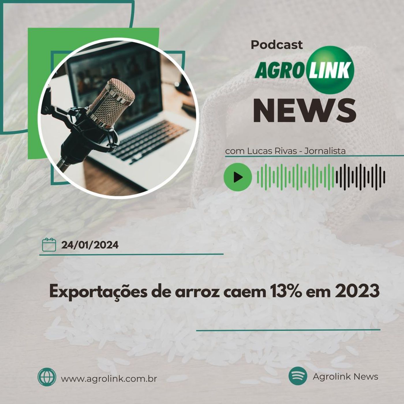 Conab estima aumento de 5,5% na produção de café em 2024 episode artwork