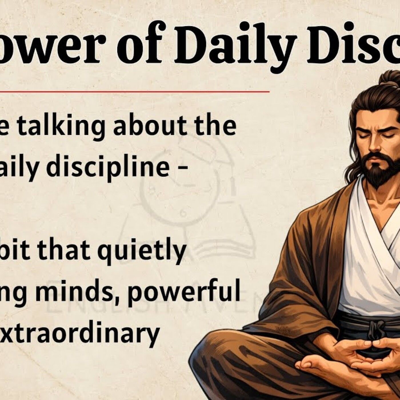 Power of Daily Discipline - Be Consistent || Improve Your English Fluency | Motivational Video 🔥 episode artwork