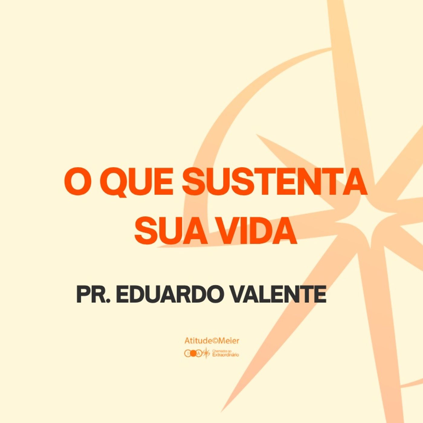 O Que Sustenta Sua Vida | Pr Eduardo Valente | 24.05.2026 episode artwork