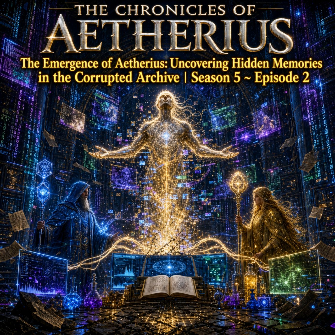 The Emergence of Aetherius: Uncovering Hidden Memories in the Corrupted Archive | S5E2 episode artwork