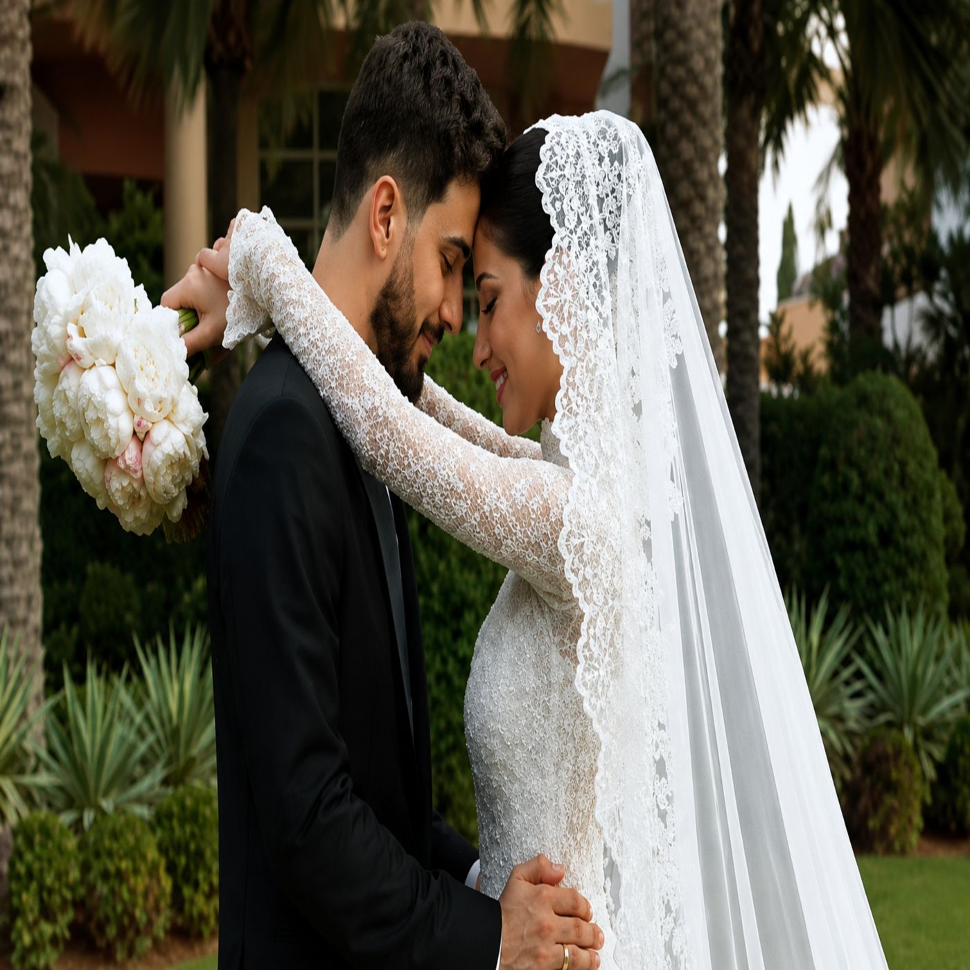 👰🏻‍♀️🤵🏻‍♂️❤️ زفاف شيرين وأوسي ولحظات دخول العروس المؤثرة! 😭�