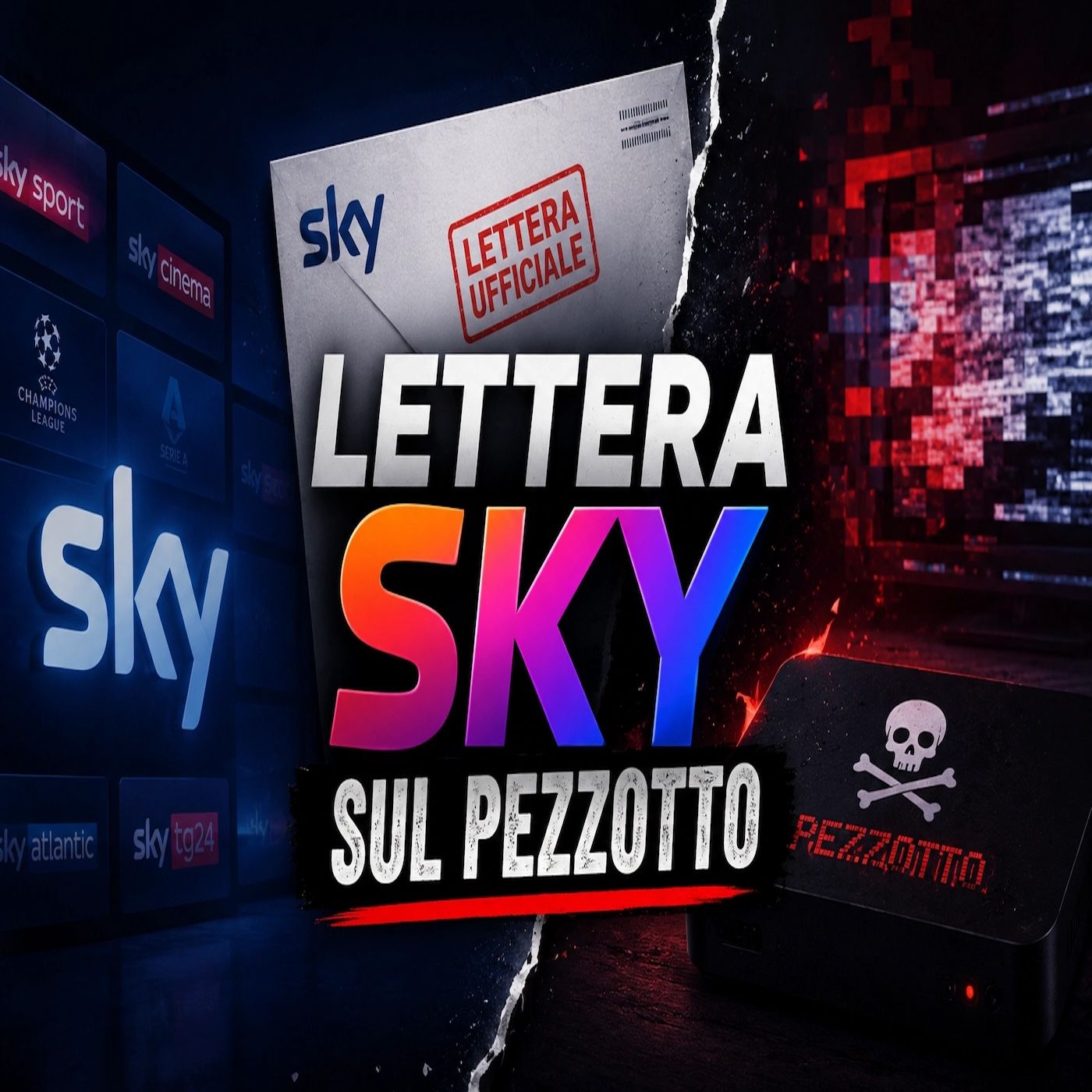 Lettera Sky sul pezzotto- smetti o ti portiamo in tribunale episode artwork