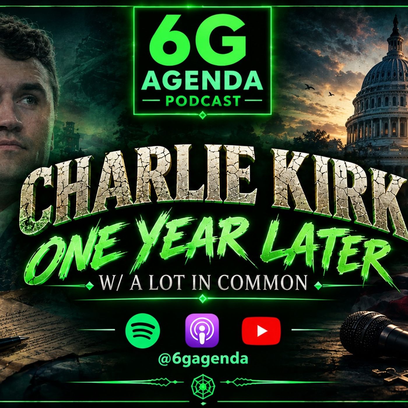#167: Charlie Kirk Assassination w/ A Lot In Common Podcast episode artwork