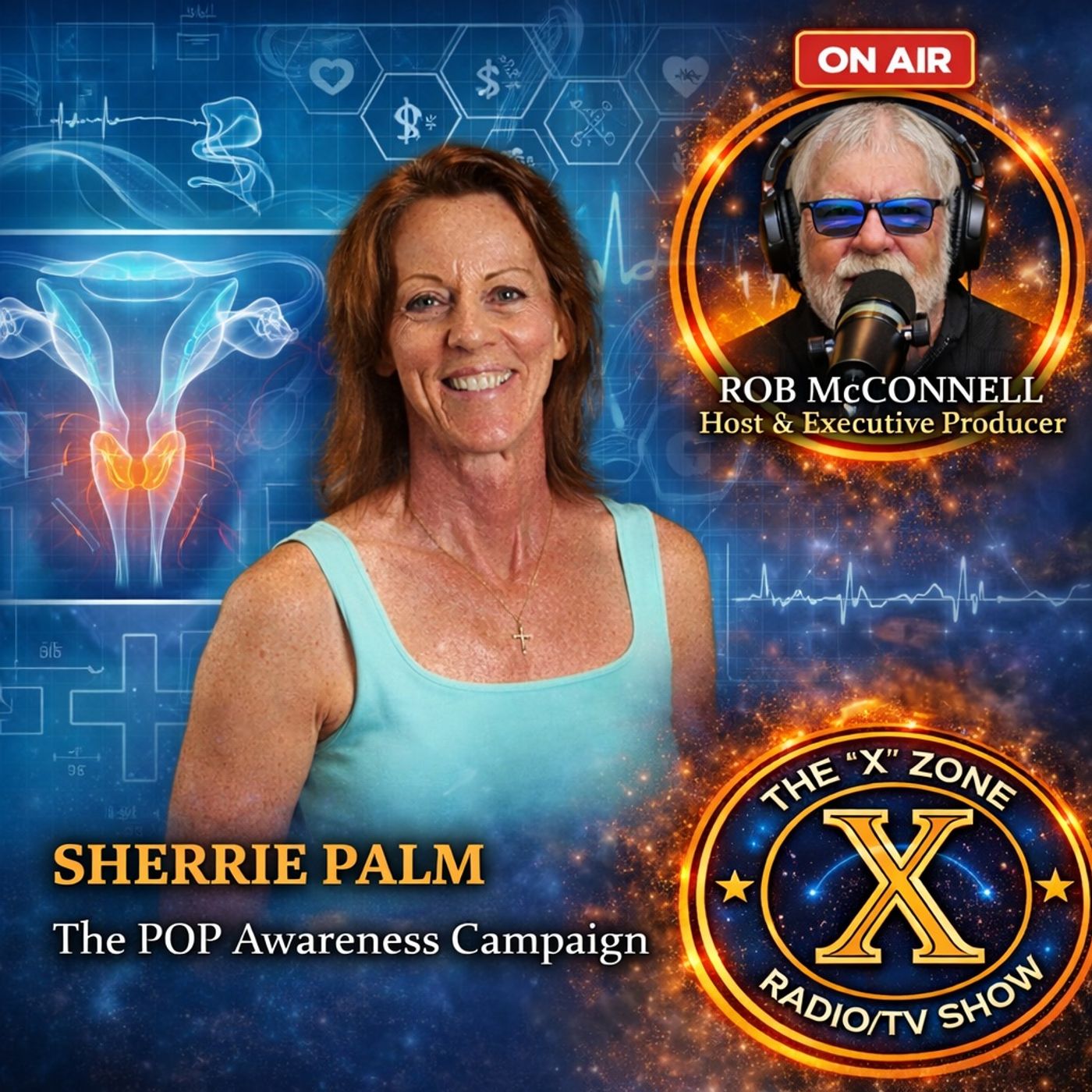 Rob McConnell Interviews - SHERRIE PALM - The POP Awareness Campaign