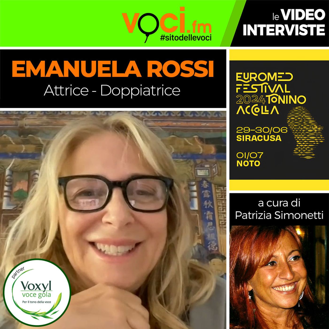 ANTEPRIMA PREMIO ACCOLLA 2024: la doppiatrice EMANUELA ROSSI su VOCI.fm episode artwork