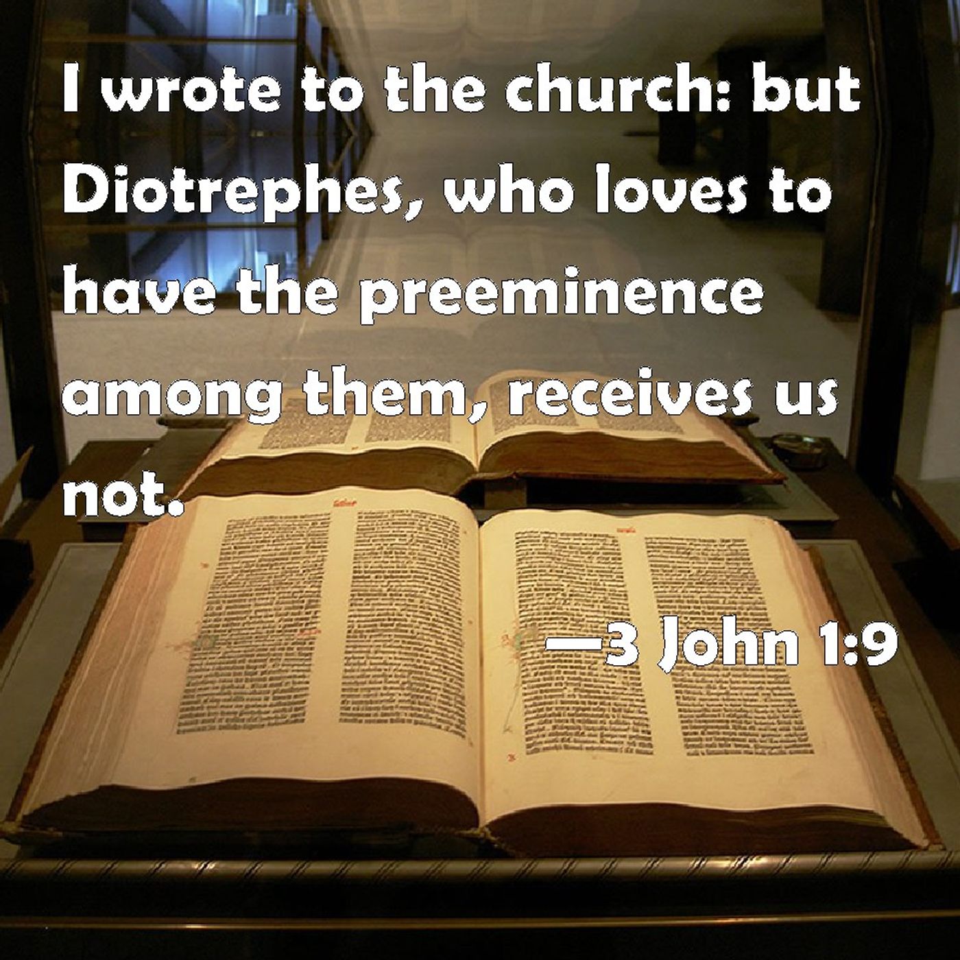 10/26/22 - Wed. - Diotrephes Or Demetrius - Pastor Jeff Crawley episode artwork