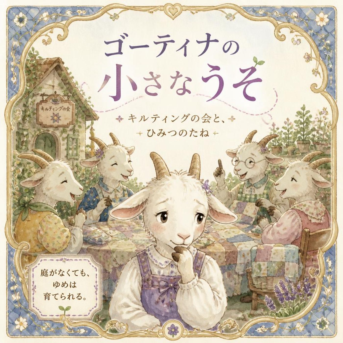 【動物の物語】ヤギのゴーティナと、土の中から届いた「こんにちは」 episode artwork