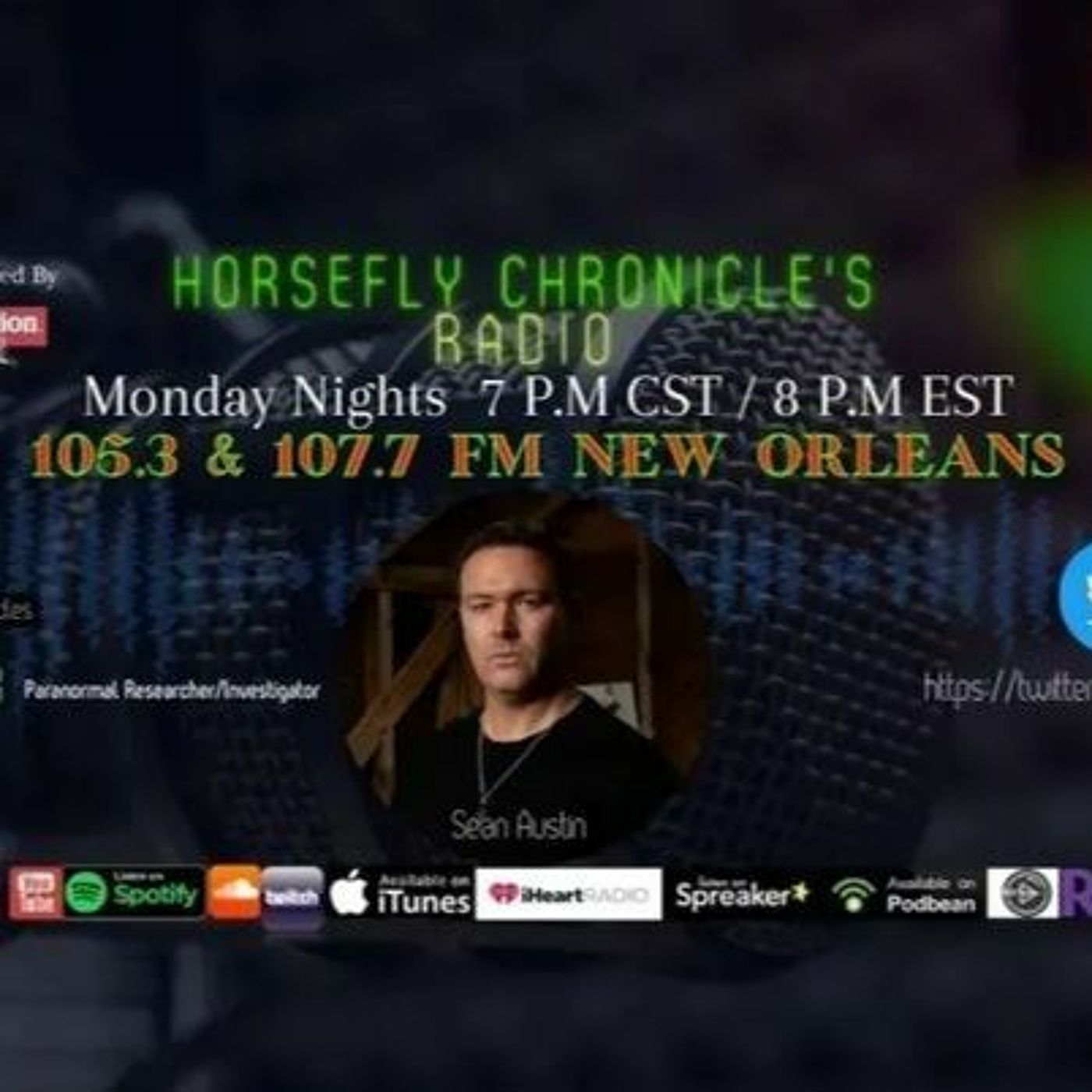 Horsefly Chronicles Radio Welcomes Psychic Medium Sean Austin episode artwork