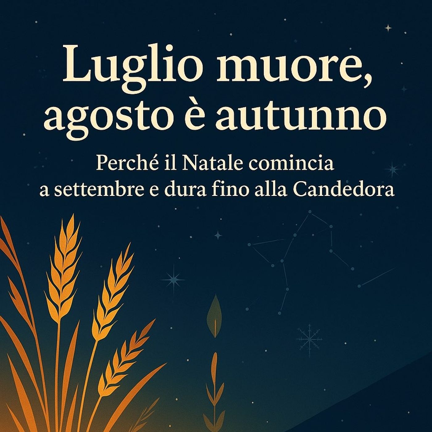 Luglio Muore, Agosto è Autunno: Una Riscoperta dei Ritmi del Tempo