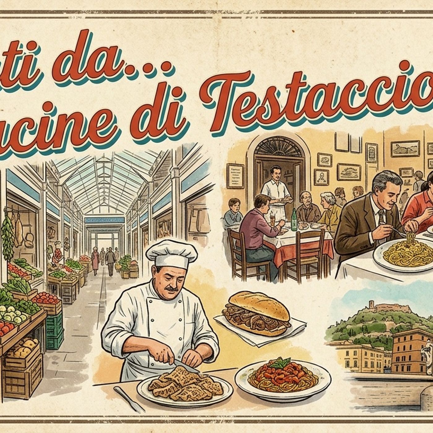 Cartoline. Saluti da ... le cucine di Testaccio episode artwork