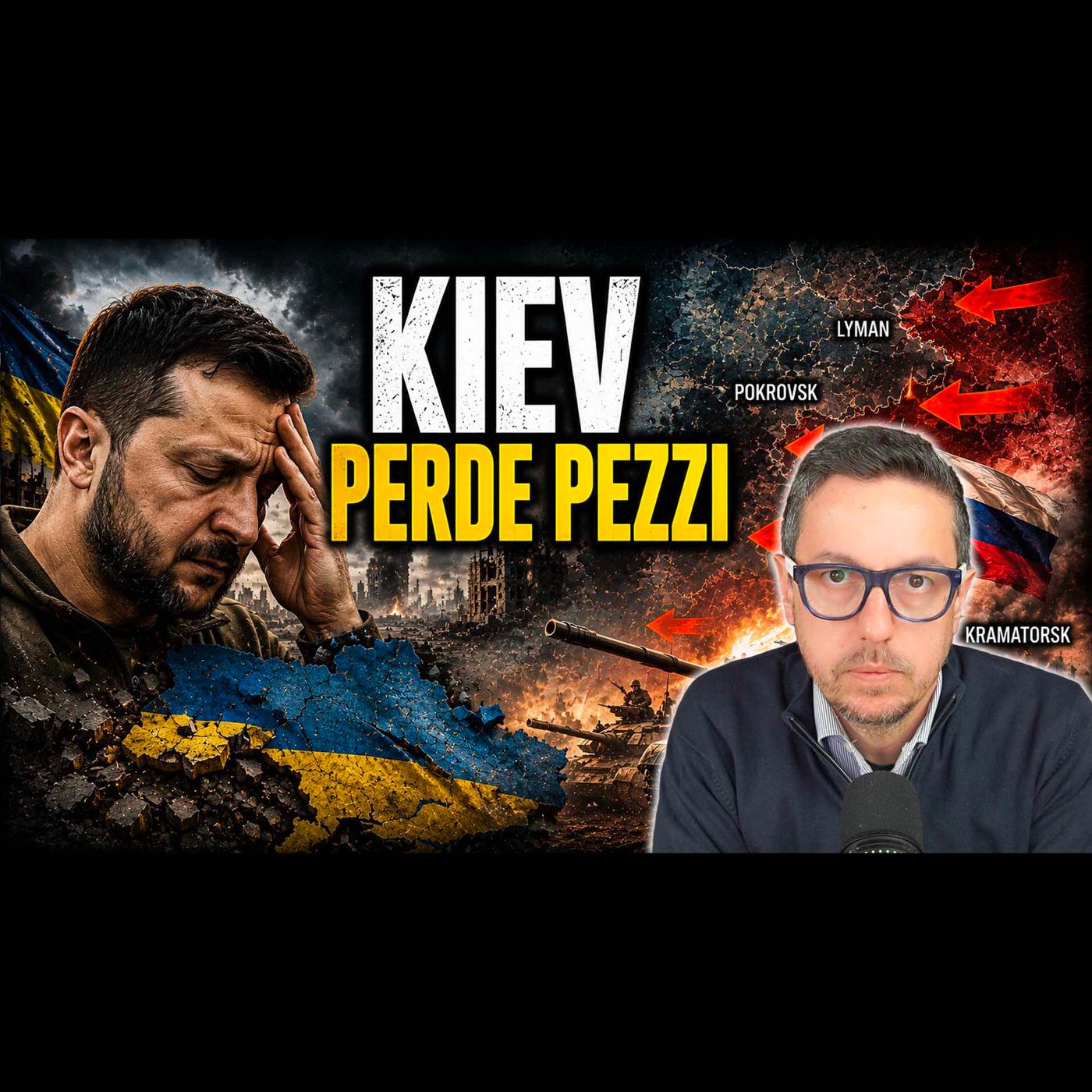 KIEV ACCUSA MOSCA | MA I RUSSI CONTINUANO AD AVANZARE episode artwork