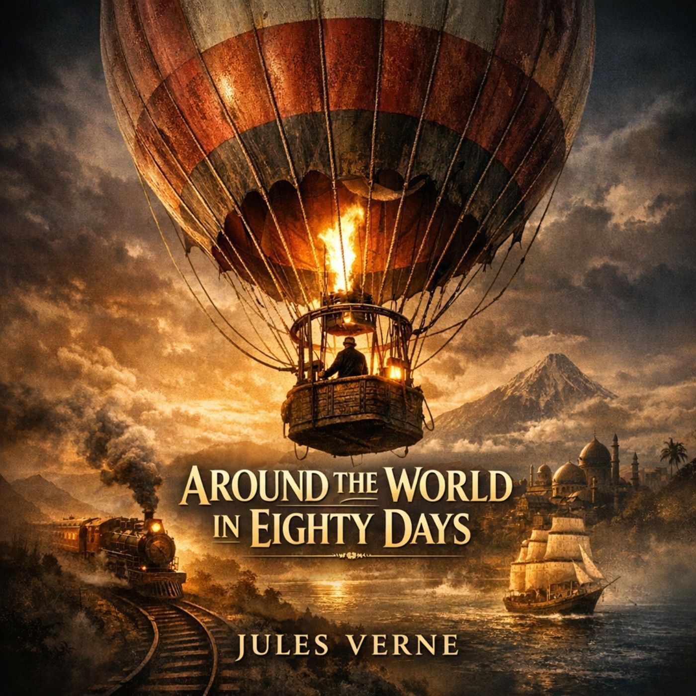 🟡 Around the World in Eighty Days (Full Audiobook) | Jules Verne episode artwork