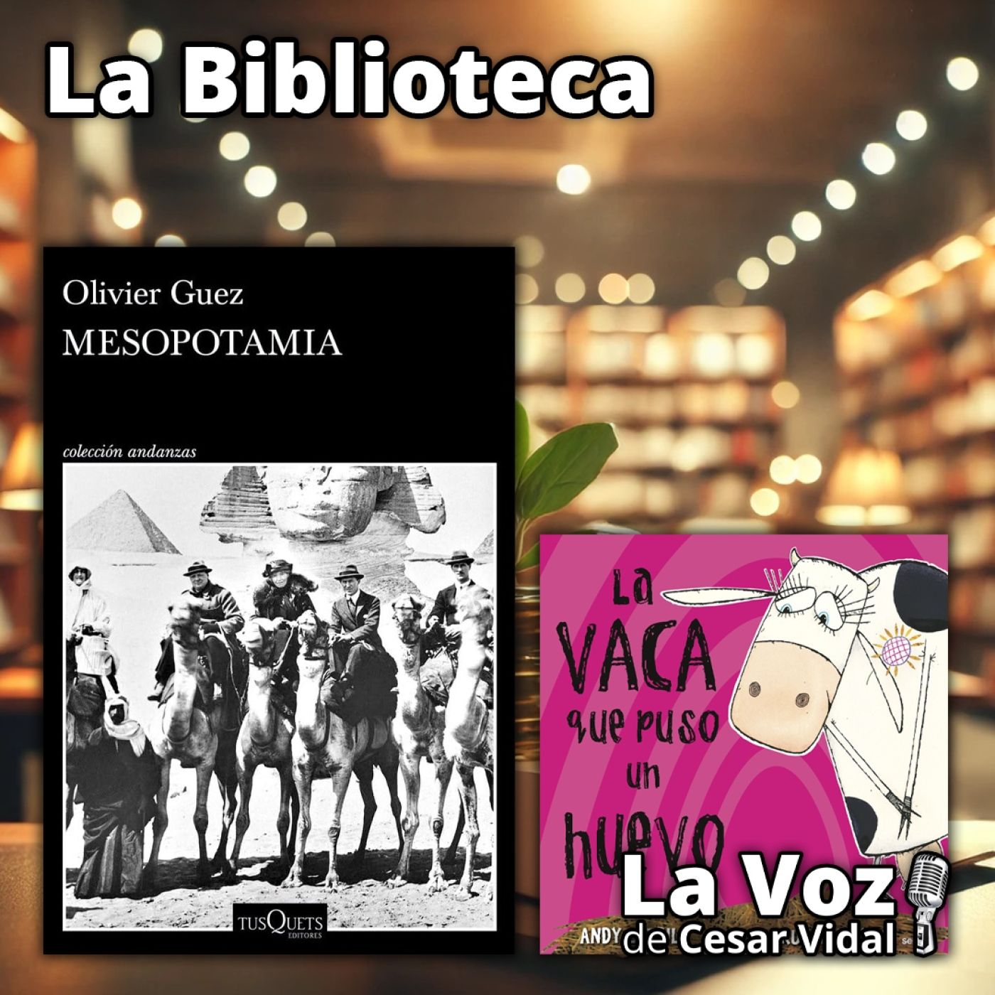 La Biblioteca: "Mesopotamia" y "La vaca que puso un huevo" - 18/12/25 episode artwork