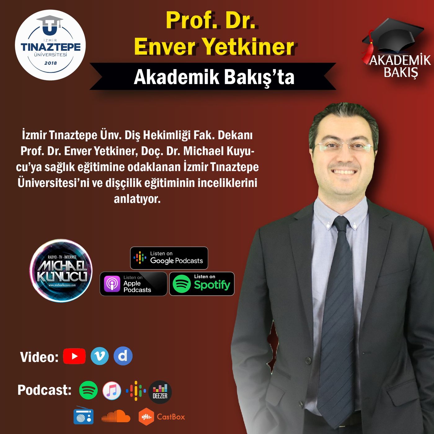 Prof.Dr. Enver Yetkiner- İzmir Tınaztepe Ünv. Diş Hekimliği Fakültesi episode artwork