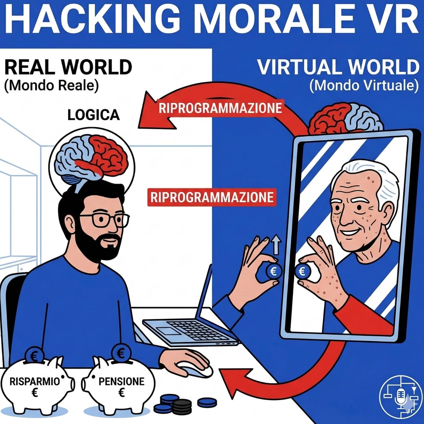 45 | Lavaggio del cervello in VR: bastano 10 minuti per "riprogrammarti"