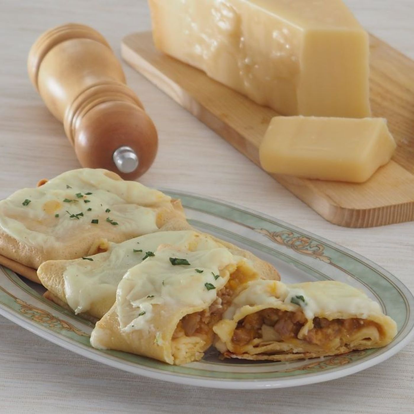 Crepes ripiene di zucca e salsiccia episode artwork