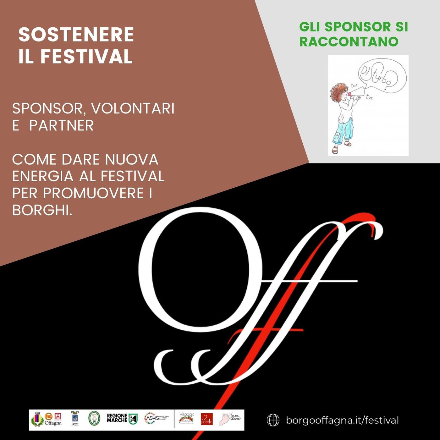 Sponsor | Partner | Volontari chi sostiene il Festival - TocTocDisturbo episode artwork