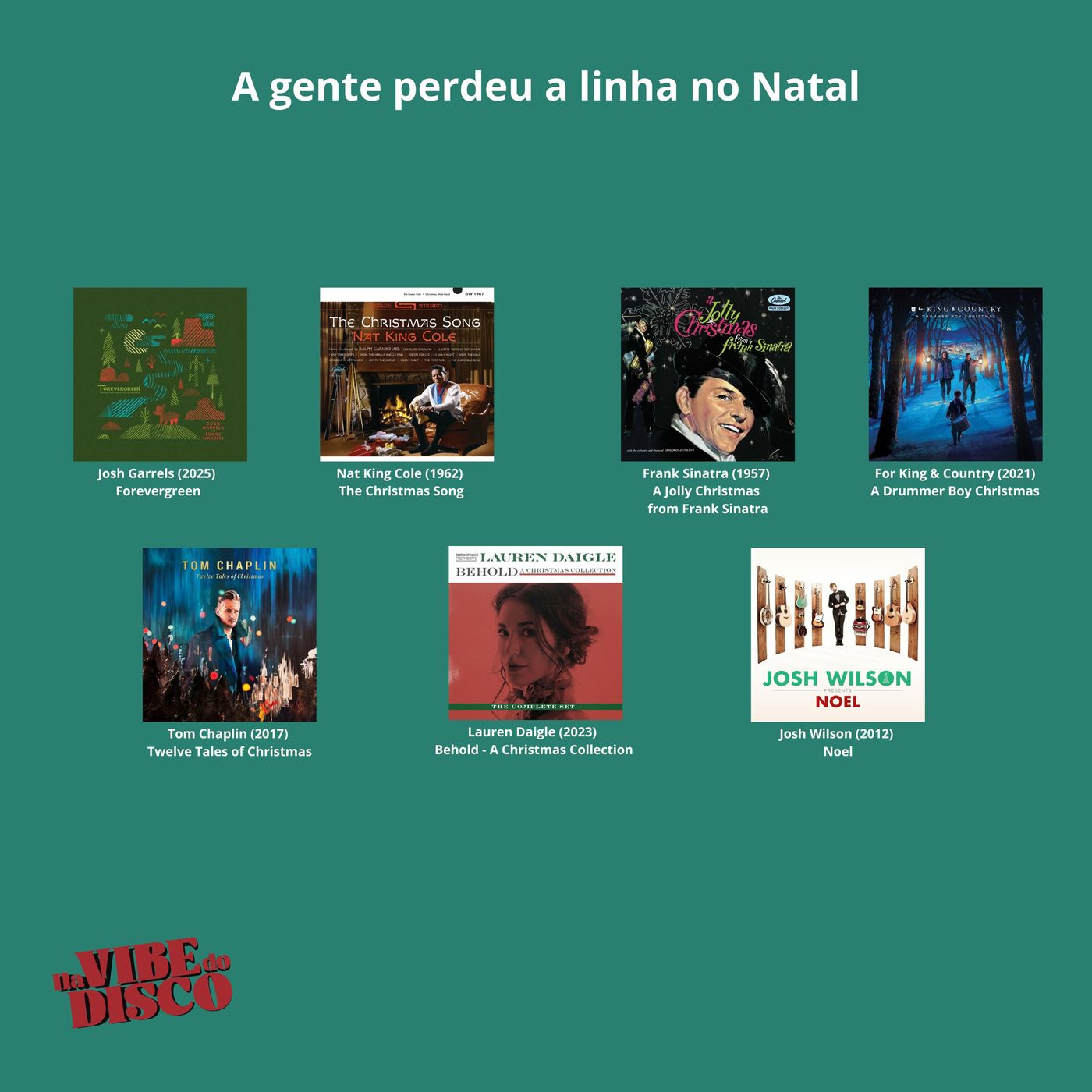 A gente perdeu a linha no Natal | Na Vibe do Disco #58