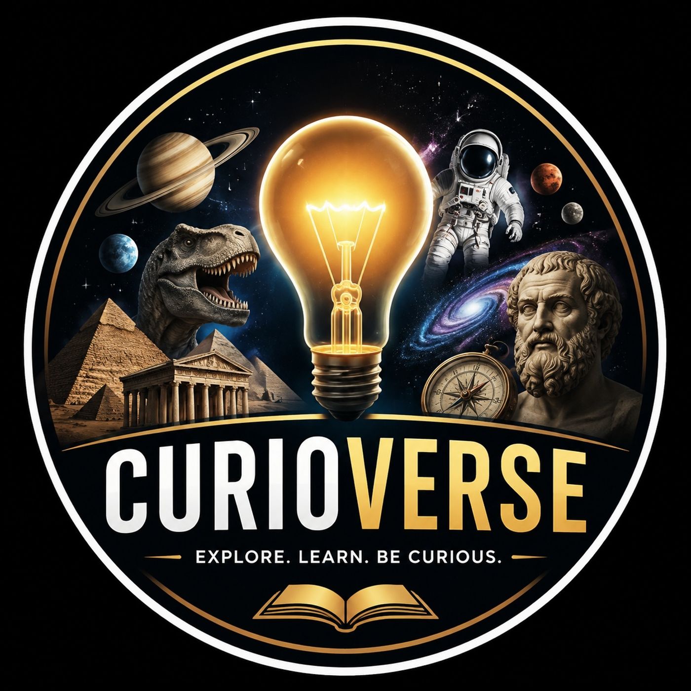 CurioVerse podcast artwork